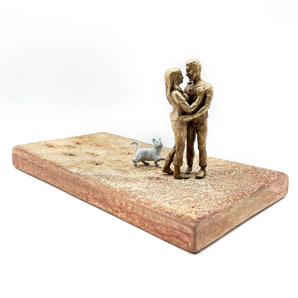 Regalo para parejas escultura-personalizada