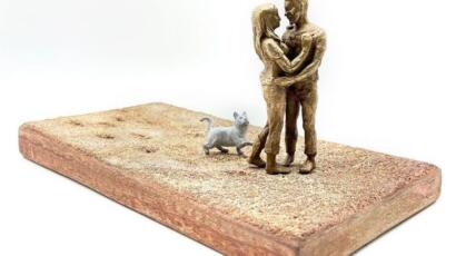 Regalo para parejas escultura-personalizada