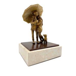 Escultura-personalizada-pareja-perro